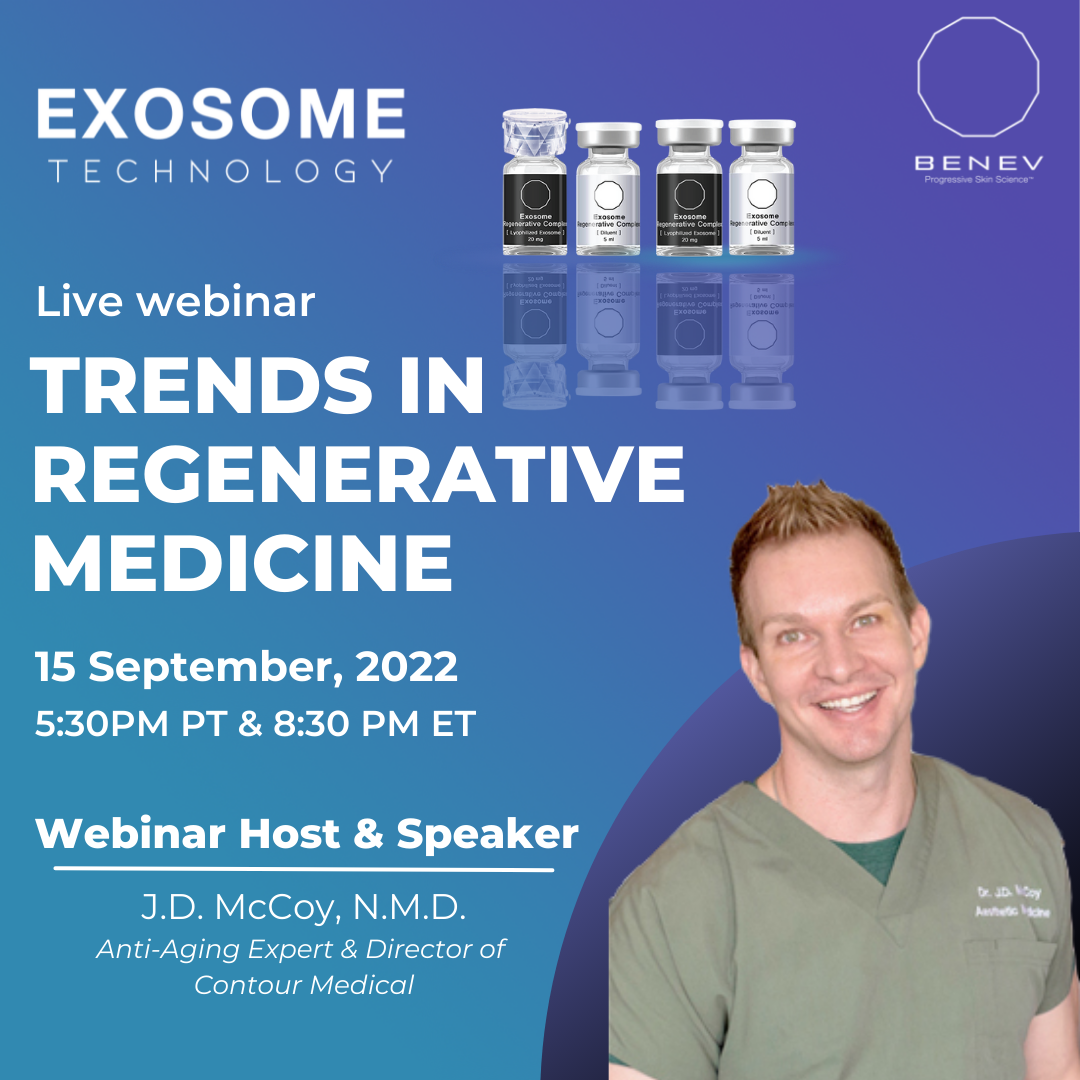 EXOSOME WEBINAR: Trends In Regenerative Medicine Webinar